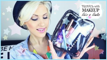 How To Travel (fly) with Makeup (Do’s & Don’ts) ♡ Stefy Puglisevich