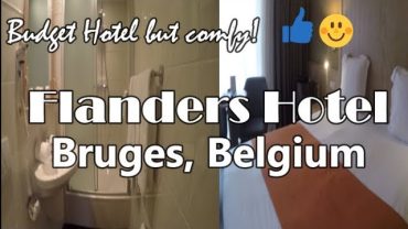 Belgium Travel Vlog | BUDGET HOTEL IN THE CENTER OF BRUGES (BRÜGGE)